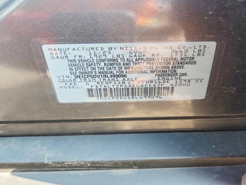 Aukcja sprzedaży 2024 Nissan Kicks, vin: 3N1CP5DV1RL499096, numer aukcji: 66359326