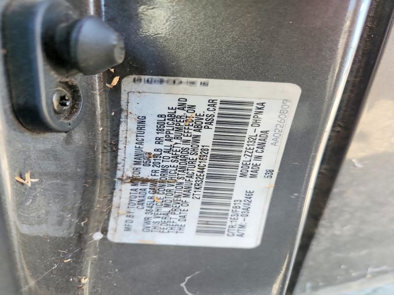 Продажа на аукционе авто 2004 Toyota Matrix, vin: 2T1KR32E44C169281, номер лота: 65549026