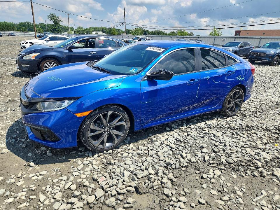 2020 Honda Civic მანქანა იყიდება აუქციონზე, vin: 2HGFC2F60LH522573, აუქციონის ნომერი: 63835566