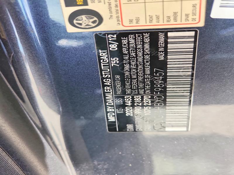 66258136 :رقم المزاد ، WDDGJ4HBXDF989457 vin ، 2013 Mercedes-benz C مزاد بيع