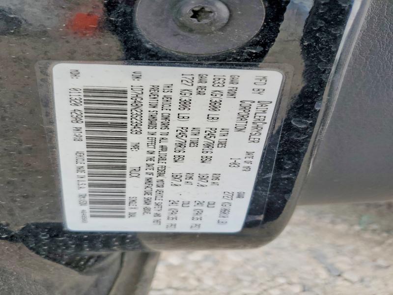 64546006 :رقم المزاد ، 1D7HG48N23S239439 vin ، 2003 Dodge Dakota مزاد بيع