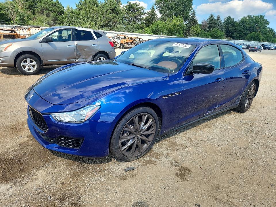 Продажа на аукционе авто 2020 Maserati Ghibli, vin: ZAM57YTA0L1354583, номер лота: 63572036