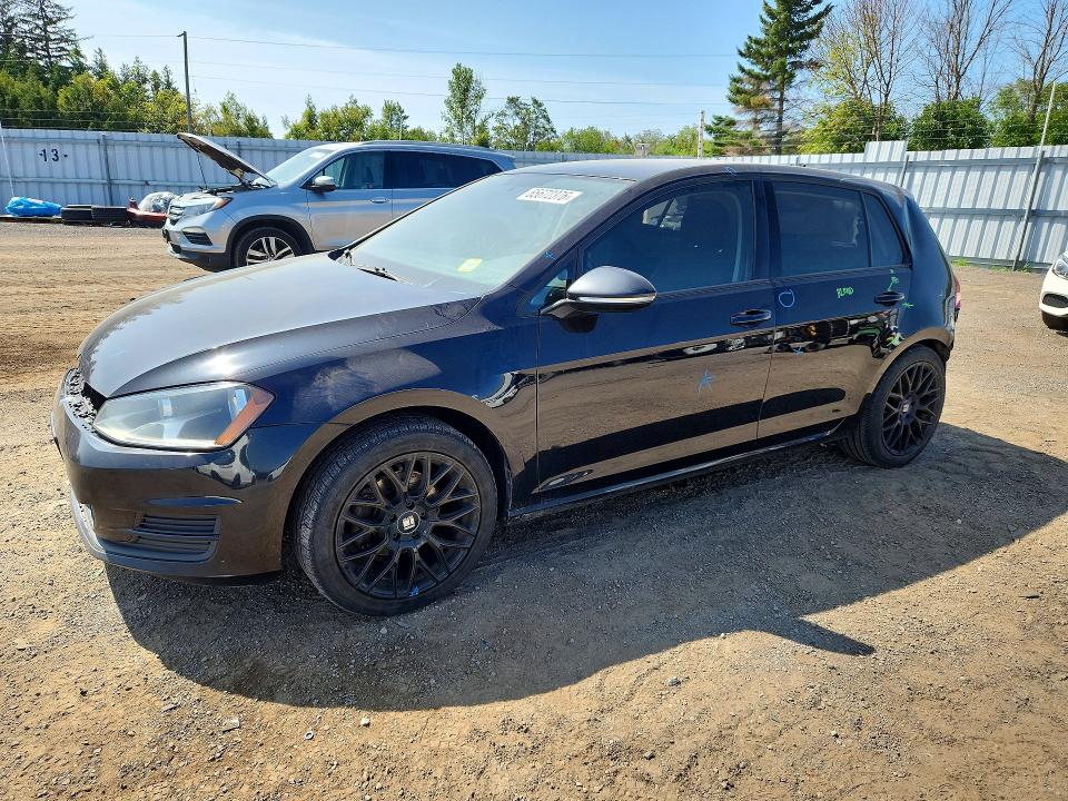 2016 Volkswagen Golf მანქანა იყიდება აუქციონზე, vin: 3VW217AU2GM048622, აუქციონის ნომერი: 65672376