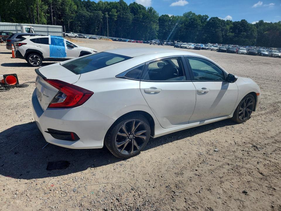 2020 Honda Civic მანქანა იყიდება აუქციონზე, vin: 2HGFC2F86LH579491, აუქციონის ნომერი: 64097826