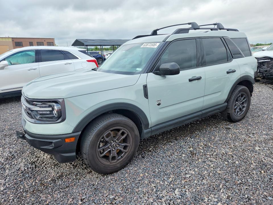 2021 Ford Bronco Sport მანქანა იყიდება აუქციონზე, vin: 3FMCR9B68MRB34801, აუქციონის ნომერი: 63872506