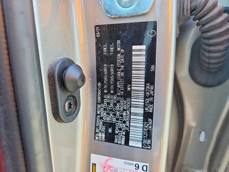 Aukcja sprzedaży 2021 Lexus Gx, vin: JTJAM7BX6M5290830, numer aukcji: 63912086