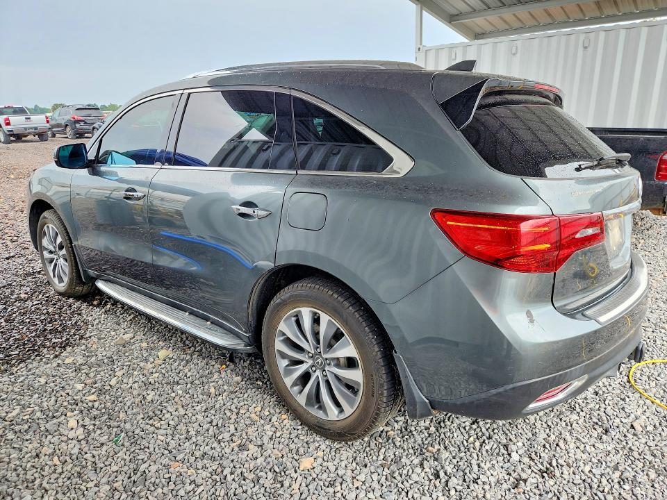 70048396 :رقم المزاد ، 5FRYD3H48GB003710 vin ، 2016 Acura Mdx مزاد بيع