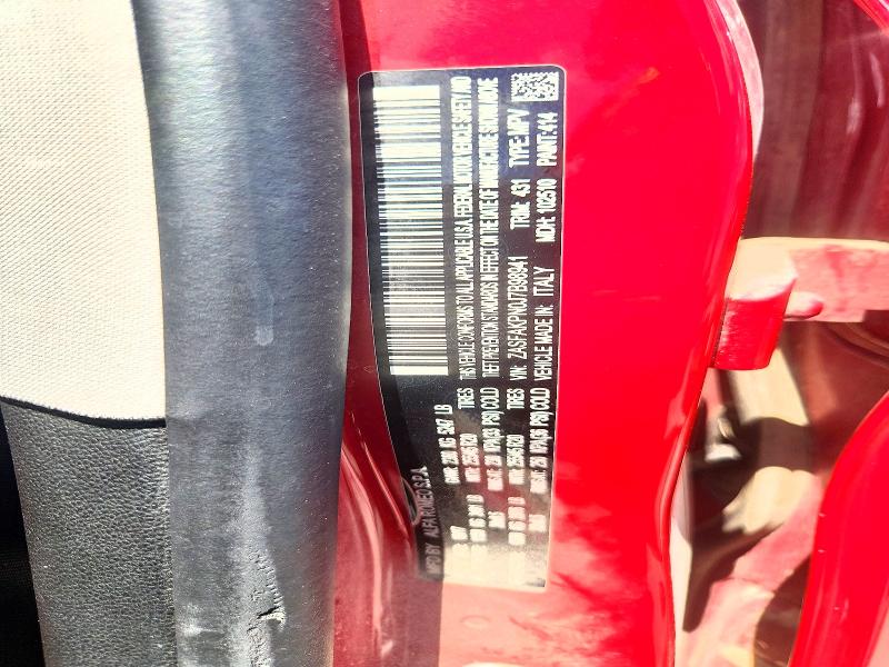 64490016 :رقم المزاد ، ZASFAKPN0J7B98941 vin ، 2018 Alfa Romeo Stelvio مزاد بيع