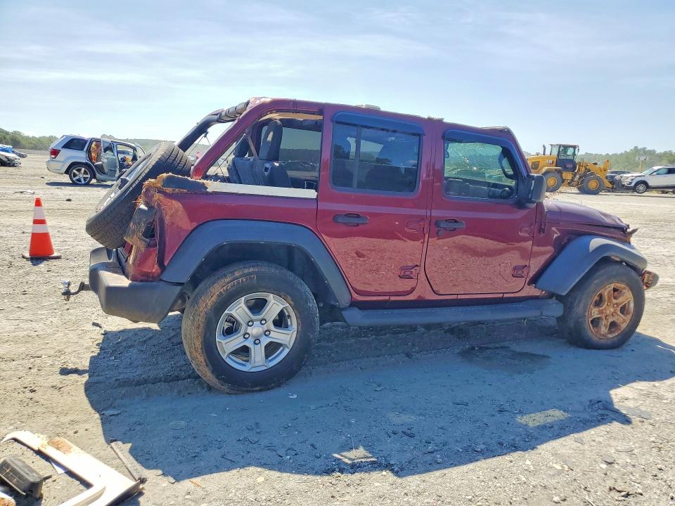 65353756 :رقم المزاد ، 1C4HJXDG9NW132095 vin ، 2022 Jeep Wrangler Unlimited مزاد بيع