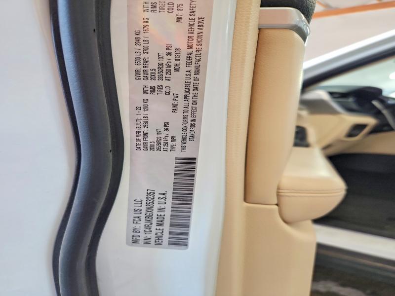 Продаж на аукціоні авто 2022 Jeep Grand Cherokee, vin: 1C4RJKBGXN8532357, номер лоту: 65277946
