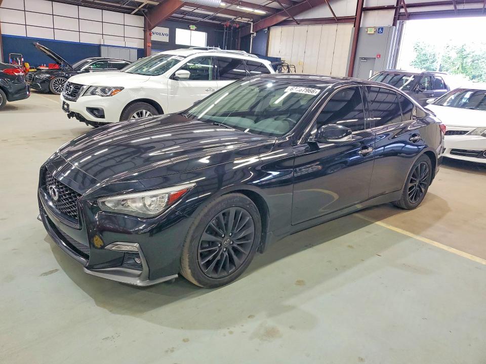 2018 Infiniti Q50 მანქანა იყიდება აუქციონზე, vin: JN1EV7AR3JM430549, აუქციონის ნომერი: 63887966