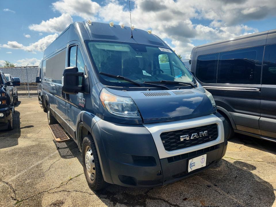Продажа на аукционе авто 2021 Ram Promaster 3500, vin: 3C6MRVJG2ME535898, номер лота: 64186616
