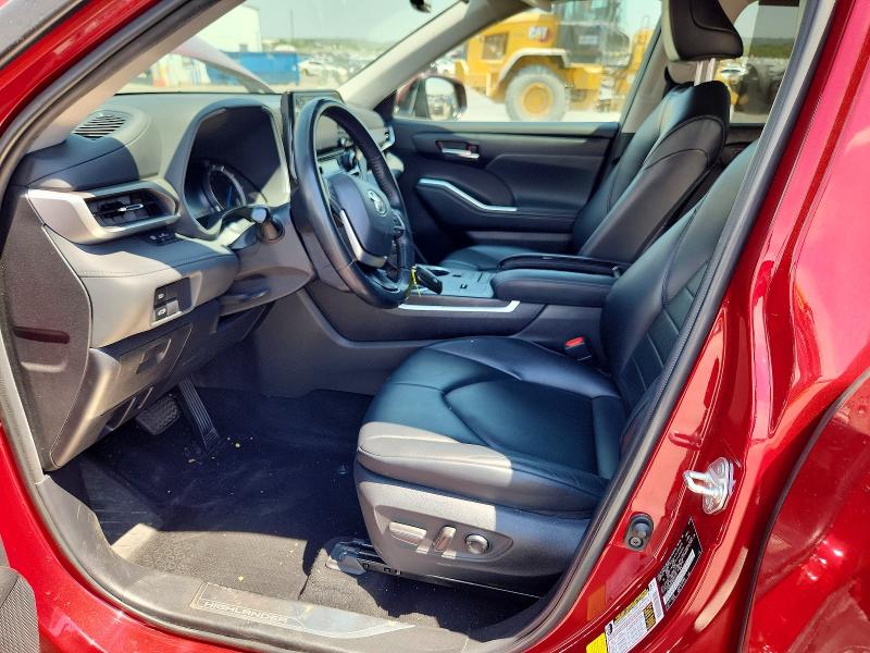 Aukcja sprzedaży 2022 Toyota Highlander Hybrid, vin: 5TDGARAH9NS515281, numer aukcji: 66836636