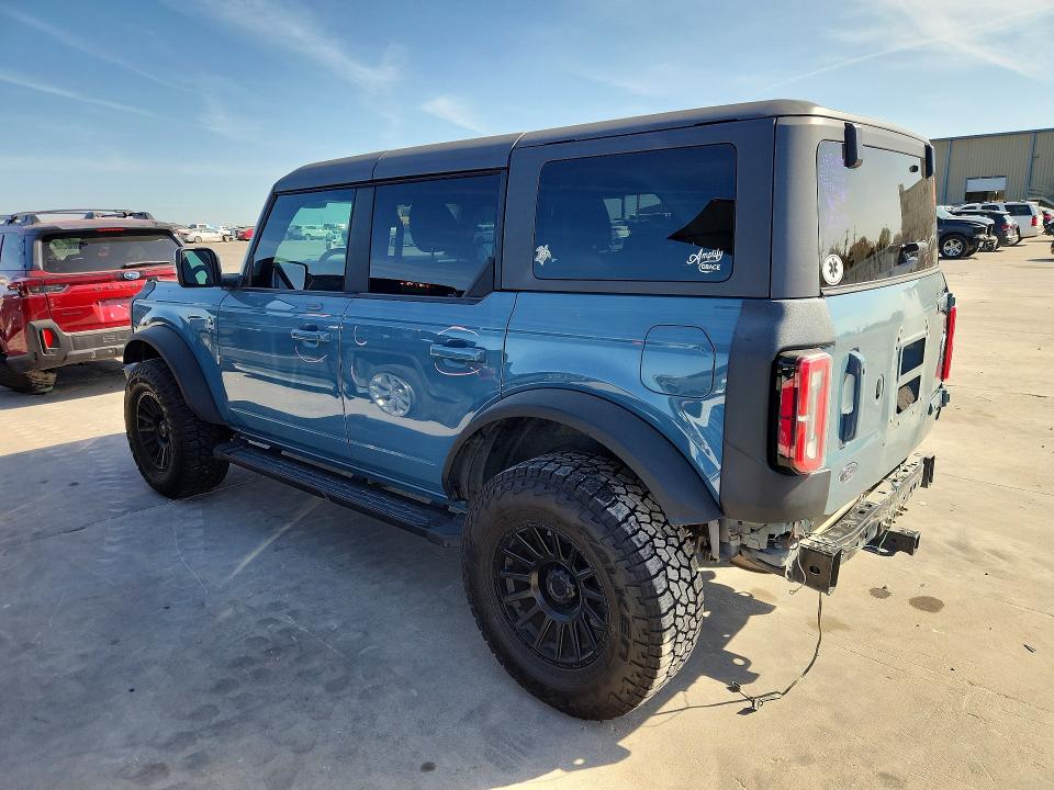 65446456 :رقم المزاد ، 1FMEE5BPXNLB23000 vin ، 2022 Ford Bronco مزاد بيع