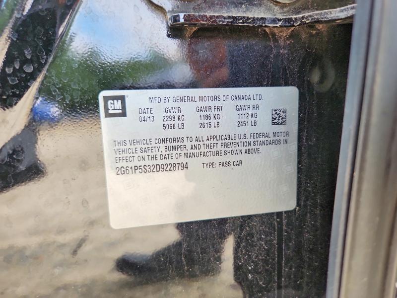 Aukcja sprzedaży 2013 Cadillac Xts, vin: 2G61P5S32D9228794, numer aukcji: 65756476