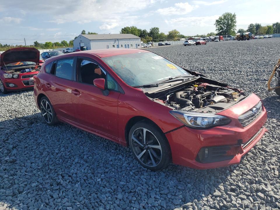 67112646 :رقم المزاد ، 4S3GTAL60P3712917 vin ، 2023 Subaru Impreza مزاد بيع