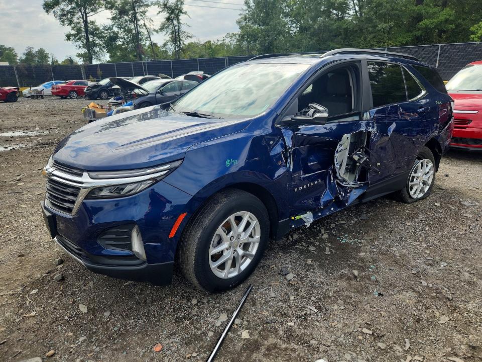 2022 Chevrolet Equinox მანქანა იყიდება აუქციონზე, vin: 3GNAXUEVXNL272634, აუქციონის ნომერი: 64277986