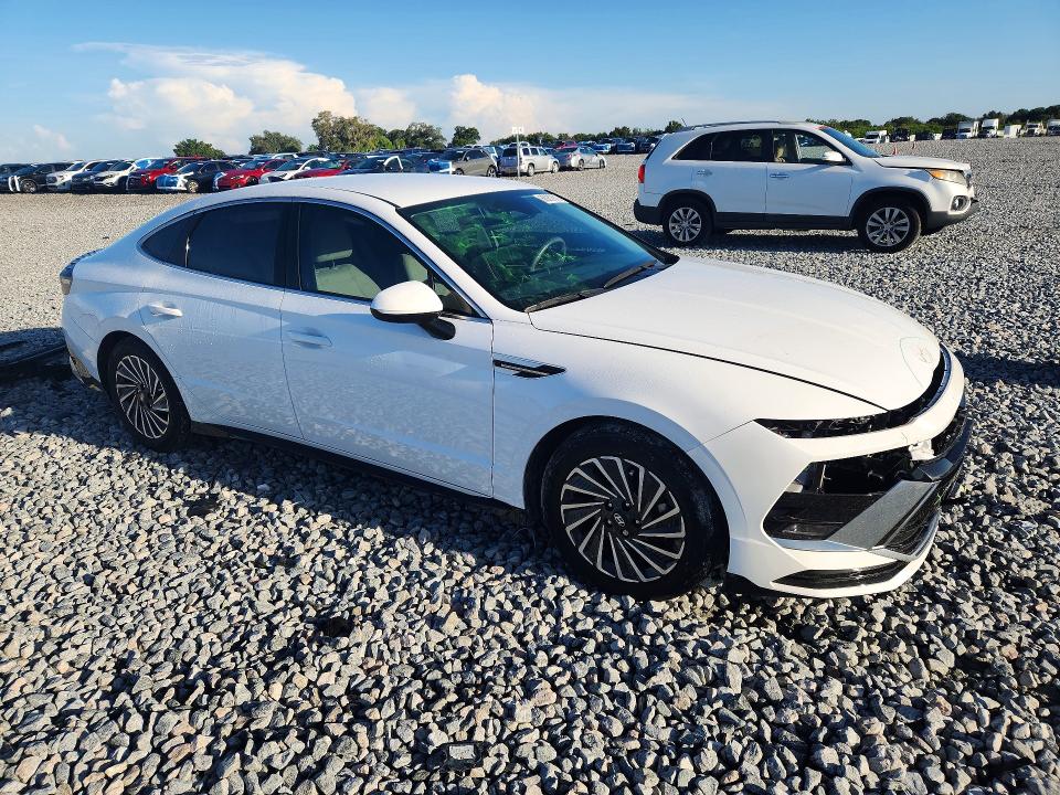 2024 Hyundai Sonata Hybrid მანქანა იყიდება აუქციონზე, vin: KMHL34JJ5RA085908, აუქციონის ნომერი: 66932876