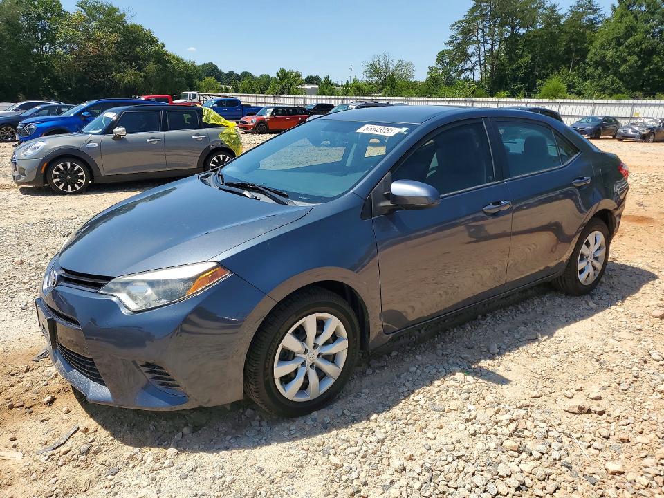 65643086 :رقم المزاد ، 5YFBURHE1GP536313 vin ، 2016 Toyota Corolla مزاد بيع