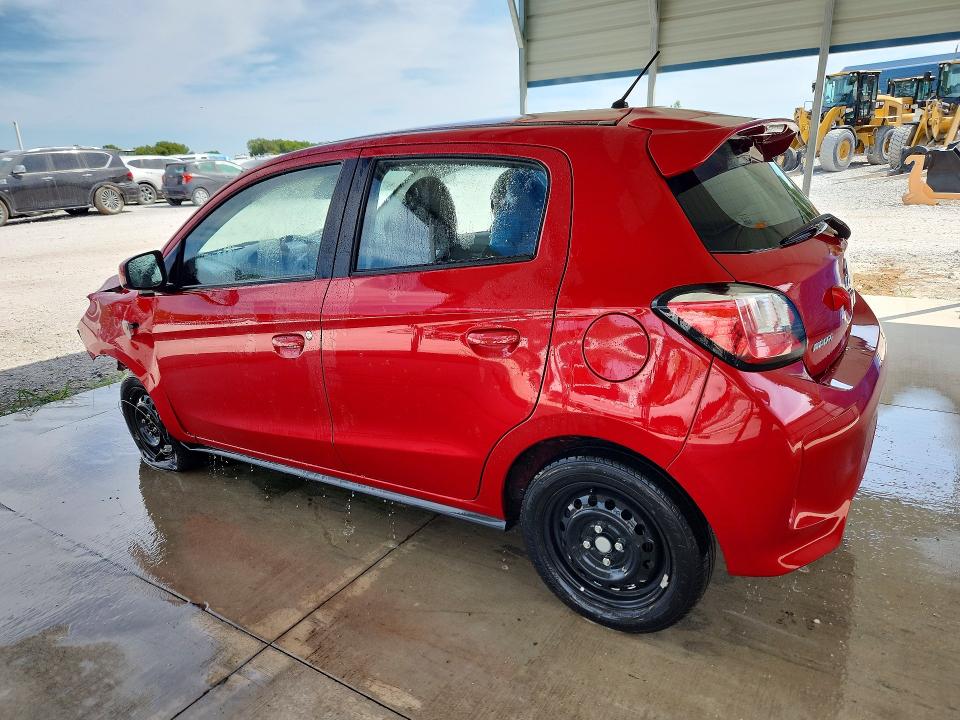 2024 Mitsubishi Mirage მანქანა იყიდება აუქციონზე, vin: ML32AUHJ7RH018880, აუქციონის ნომერი: 65856536