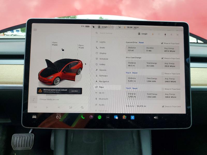 Aukcja sprzedaży 2022 Tesla Model 3, vin: 5YJ3E1EA6NF186349, numer aukcji: 65551896