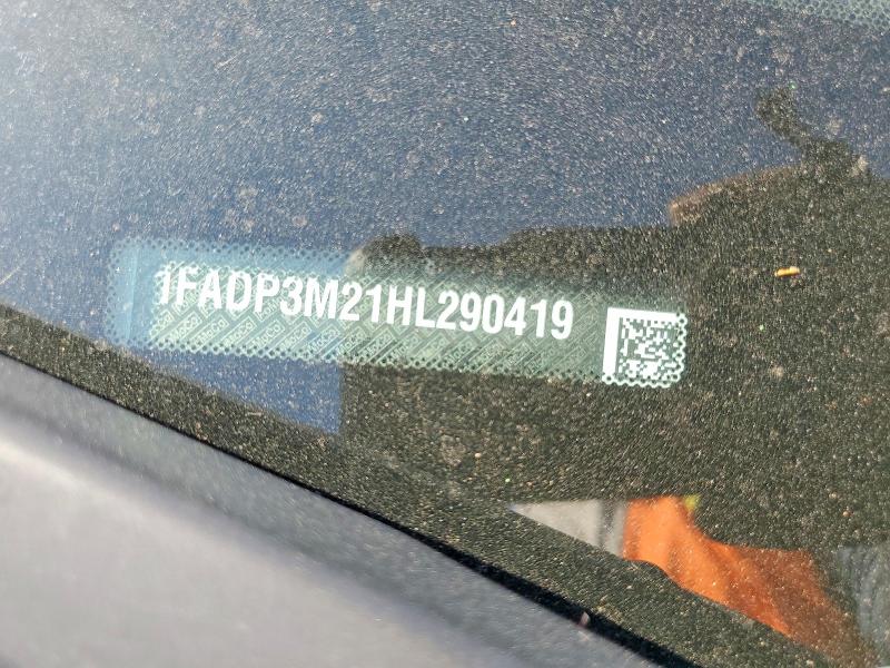 66946286 :رقم المزاد ، 1FADP3M21HL290419 vin ، 2017 Ford Focus مزاد بيع
