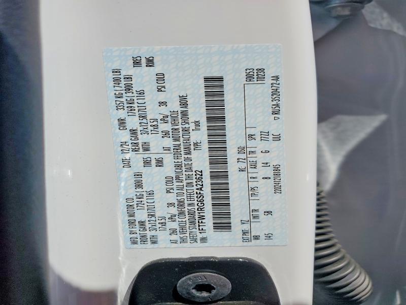 Продаж на аукціоні авто 2025 Ford F150, vin: 1FTFW1RG6SFA23622, номер лоту: 65714346