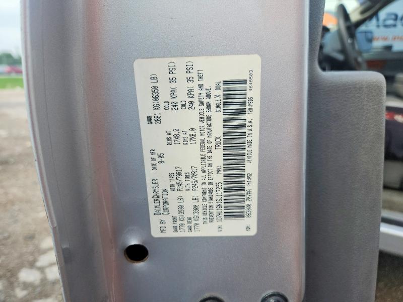 2006 Dodge Ram 1500 მანქანა იყიდება აუქციონზე, vin: 1D7HU16N16J117255, აუქციონის ნომერი: 64183246