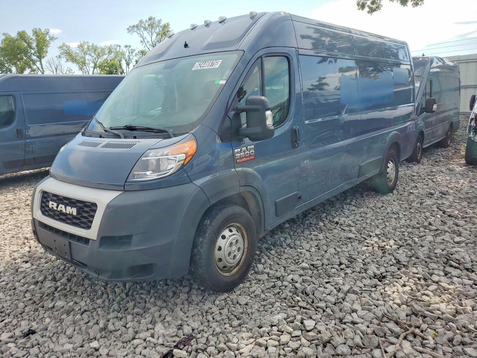 2021 Ram Promaster 3500 მანქანა იყიდება აუქციონზე, vin: 3C6FRVJG9ME503667, აუქციონის ნომერი: 62446976