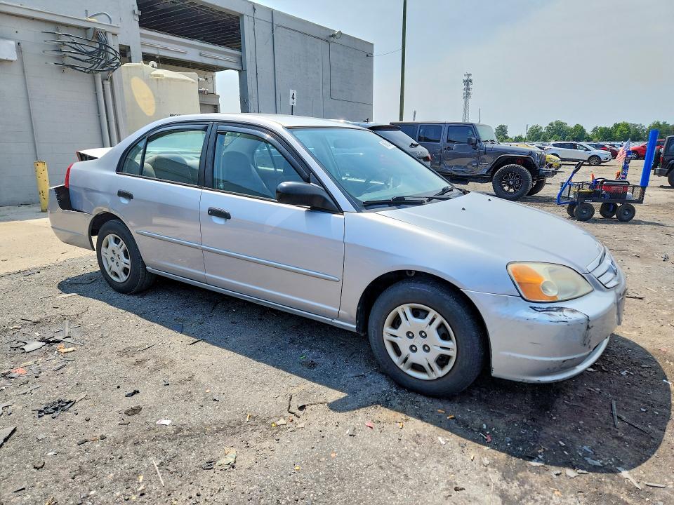 2001 Honda Civic მანქანა იყიდება აუქციონზე, vin: 1HGES16541L074547, აუქციონის ნომერი: 64601496