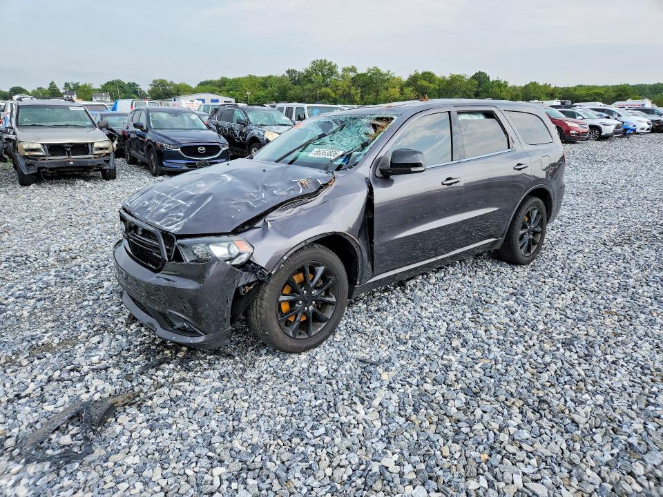 66363806 :رقم المزاد ، 1C4SDJCT3HC691396 vin ، 2017 Dodge Durango مزاد بيع