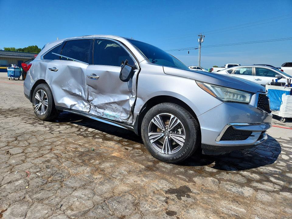 2017 Acura Mdx მანქანა იყიდება აუქციონზე, vin: 5FRYD3H37HB001245, აუქციონის ნომერი: 66294226