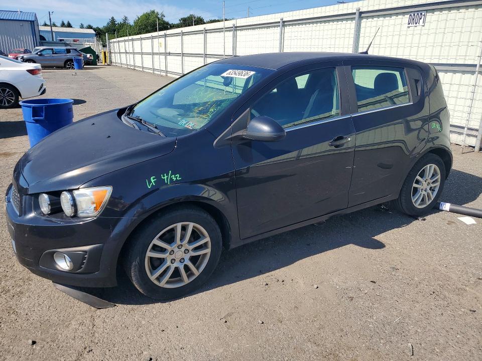 2013 Chevrolet Sonic მანქანა იყიდება აუქციონზე, vin: 1G1JC6SH3D4217485, აუქციონის ნომერი: 63549636