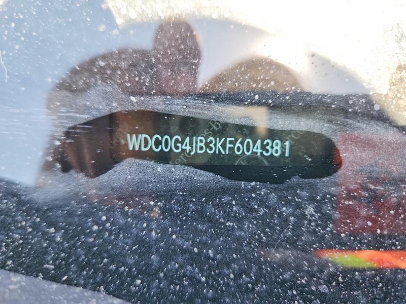 Продаж на аукціоні авто 2019 Mercedes-benz Glc, vin: WDC0G4JB3KF604381, номер лоту: 64743586