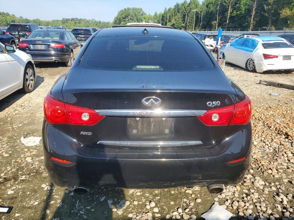 64993326 :رقم المزاد ، JN1AV7AR3EM701355 vin ، 2014 Infiniti Q50 Hybrid مزاد بيع