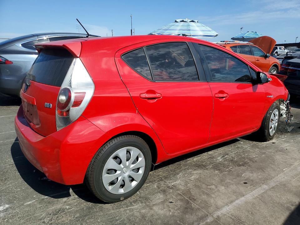Aukcja sprzedaży 2012 Toyota Prius C, vin: JTDKDTB39C1019618, numer aukcji: 63774886