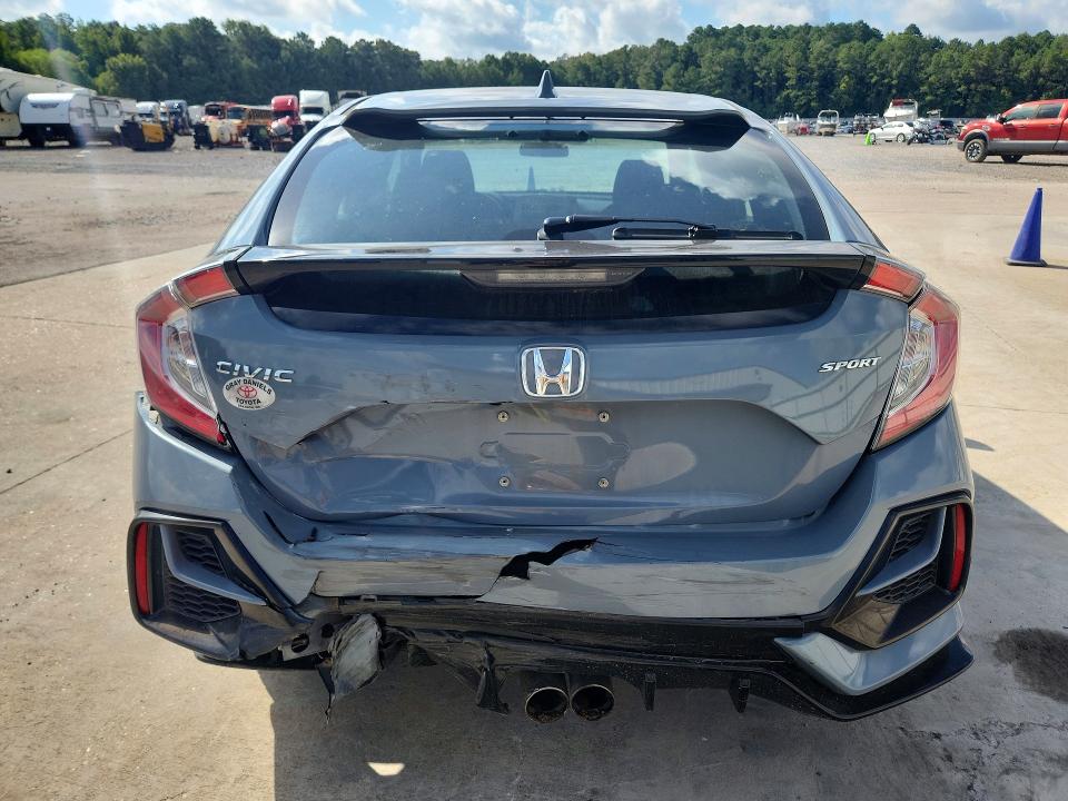 64912906 :رقم المزاد ، SHHFK7H42MU228253 vin ، 2021 Honda Civic مزاد بيع