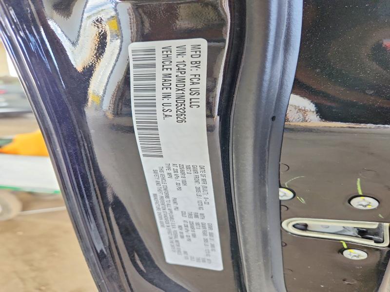 Aukcja sprzedaży 2022 Jeep Cherokee, vin: 1C4PJMDX1ND532626, numer aukcji: 66812776