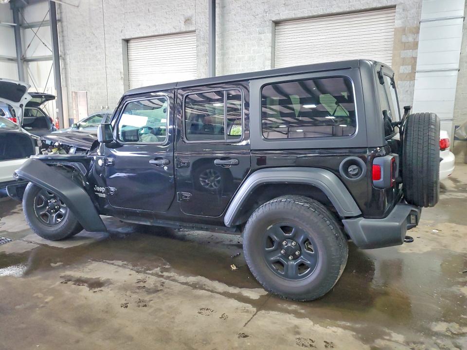64797976 :رقم المزاد ، 1C4HJXDG2JW172710 vin ، 2018 Jeep Wrangler Unlimited مزاد بيع
