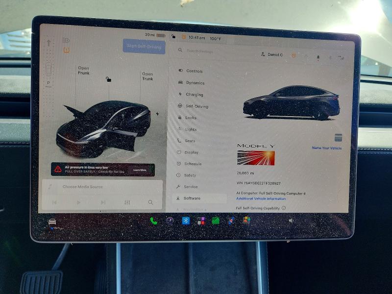 Aukcja sprzedaży 2026 Tesla Model Y, vin: 7SAYGDEE2TF328927, numer aukcji: 65580506
