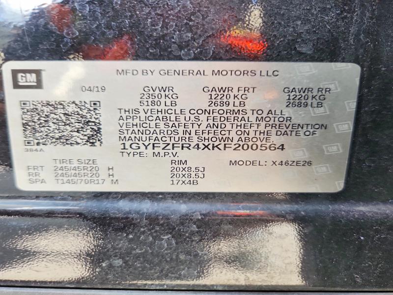 Продажа на аукционе авто 2019 Cadillac Xt4, vin: 1GYFZFR4XKF200564, номер лота: 66068346