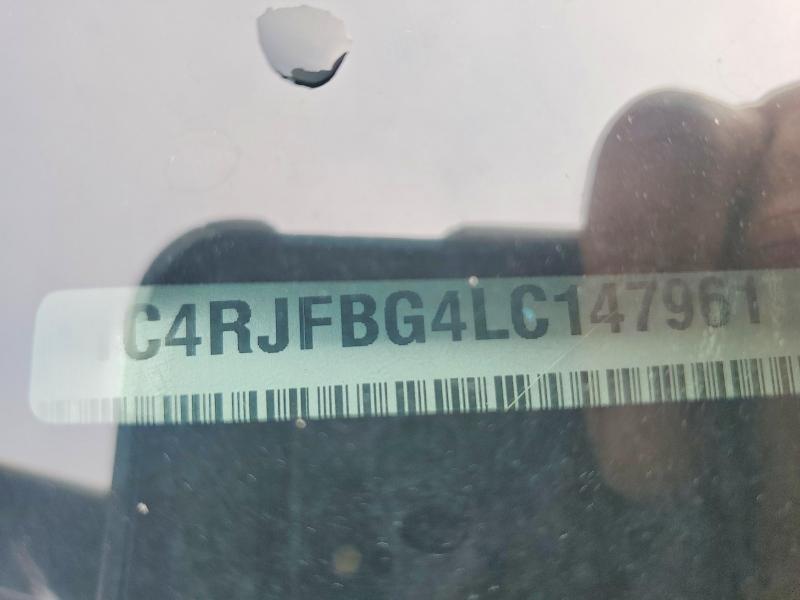 Продаж на аукціоні авто 2020 Jeep Grand Cherokee, vin: 1C4RJFBG4LC147961, номер лоту: 64072886