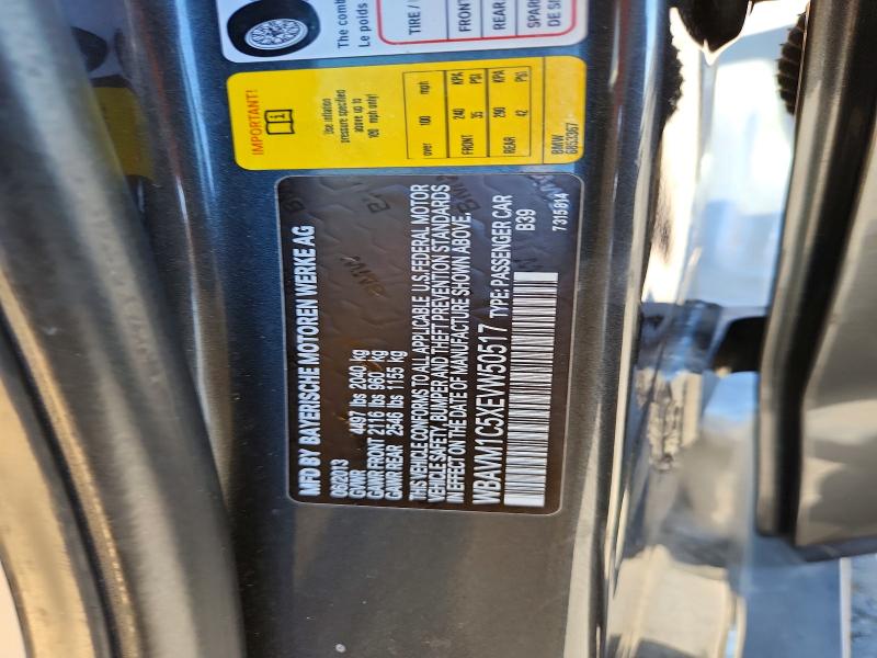 Aukcja sprzedaży 2014 Bmw X1, vin: WBAVM1C5XEVW50517, numer aukcji: 62806136
