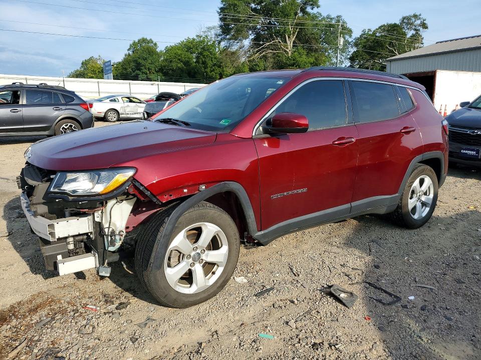 64837606 :رقم المزاد ، 3C4NJCBB2MT542552 vin ، 2021 Jeep Compass مزاد بيع