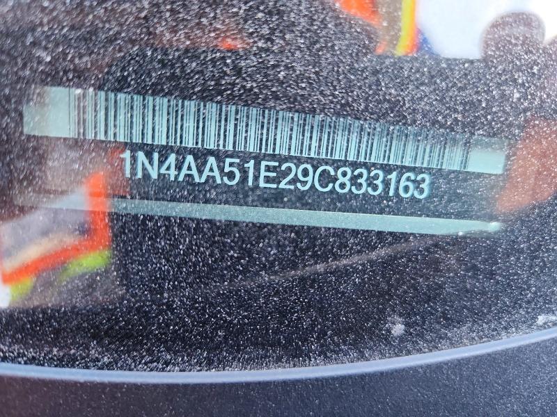 2009 Nissan Maxima მანქანა იყიდება აუქციონზე, vin: 1N4AA51E29C833163, აუქციონის ნომერი: 66401756