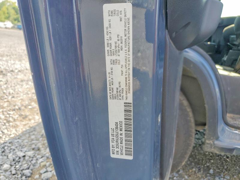 Продажа на аукционе авто 2020 Ram Promaster 3500, vin: 3C6URVJG5LE136434, номер лота: 66840356