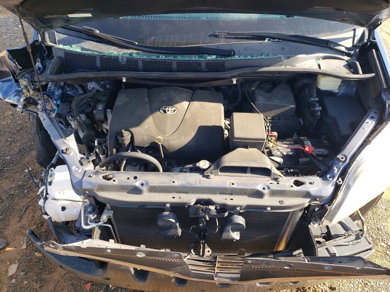 2017 Toyota Sienna მანქანა იყიდება აუქციონზე, vin: 5TDDZ3DC9HS155796, აუქციონის ნომერი: 63894966