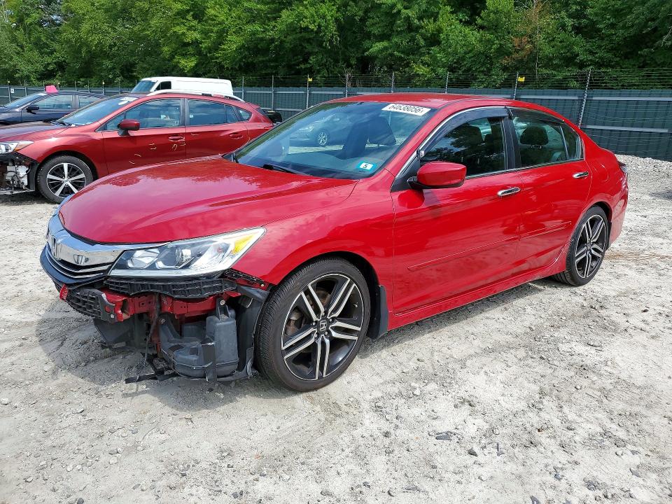Продажа на аукционе авто 2017 Honda Accord, vin: 1HGCR2F18HA041000, номер лота: 64638056
