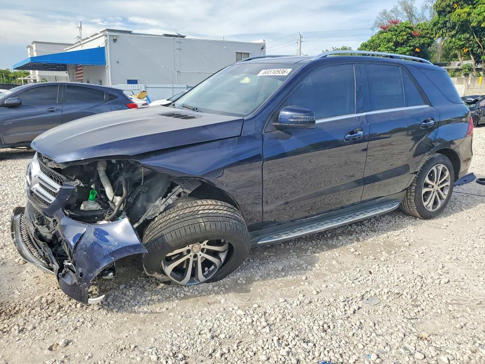 66510936 :رقم المزاد ، 4JGDA5HB9GA635204 vin ، 2016 Mercedes-benz Gle مزاد بيع