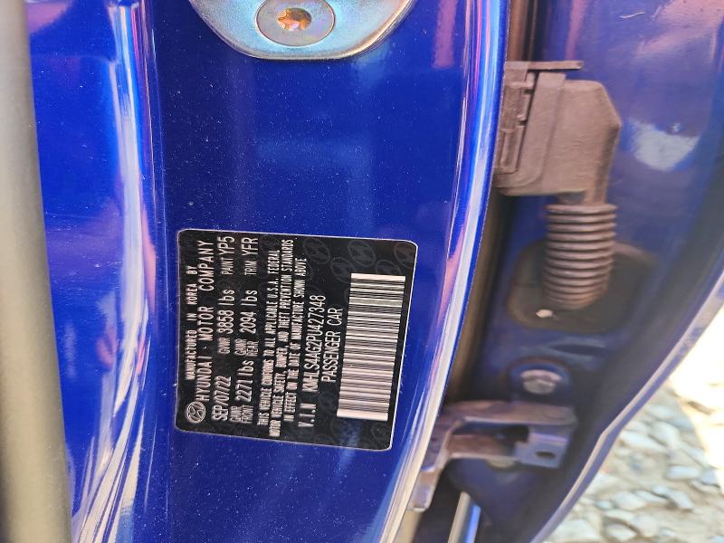 65268106 :رقم المزاد ، KMHLS4AG2PU427348 vin ، 2023 Hyundai Elantra مزاد بيع